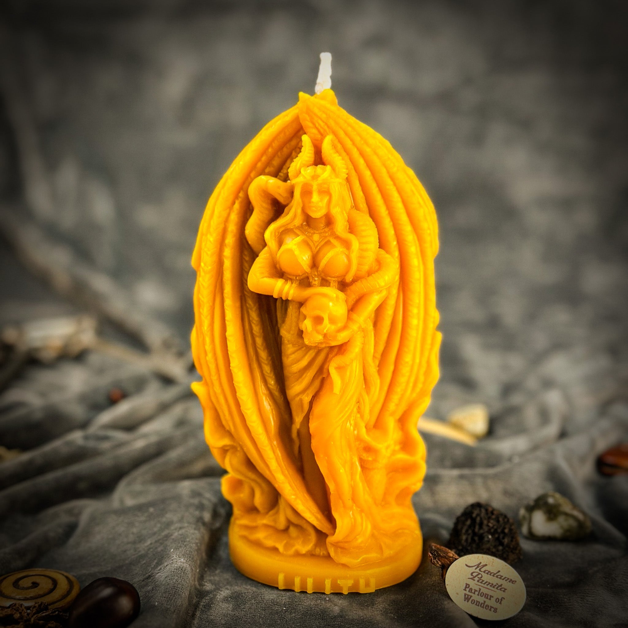 Lilith Feminine Empowerment Candle Spell Kit - Independence & Goddess Magic