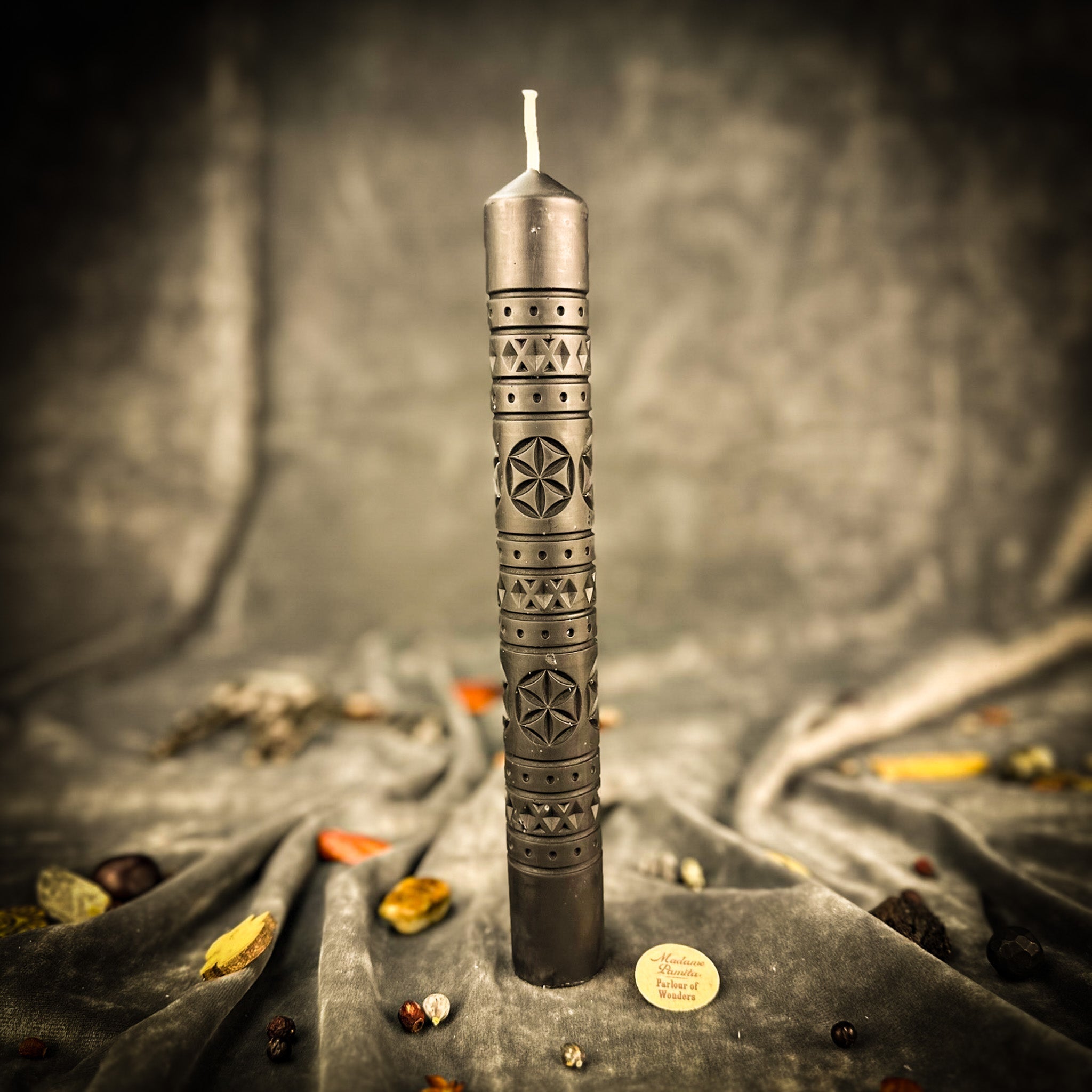 Rozetka Six Petal Rosette Candle Spell Kit - Protection & Harmony