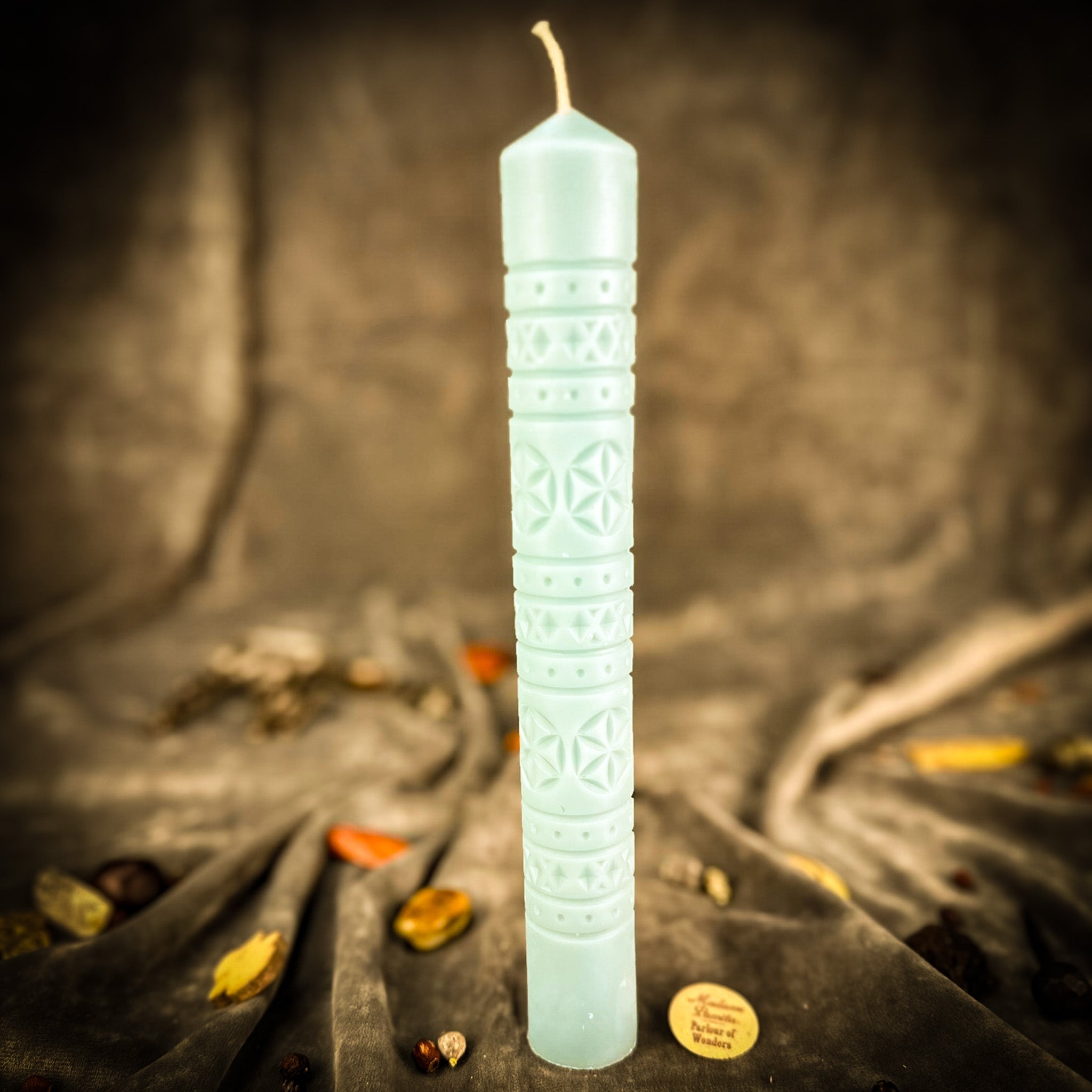 Rozetka Six Petal Rosette Candle Spell Kit - Protection & Harmony