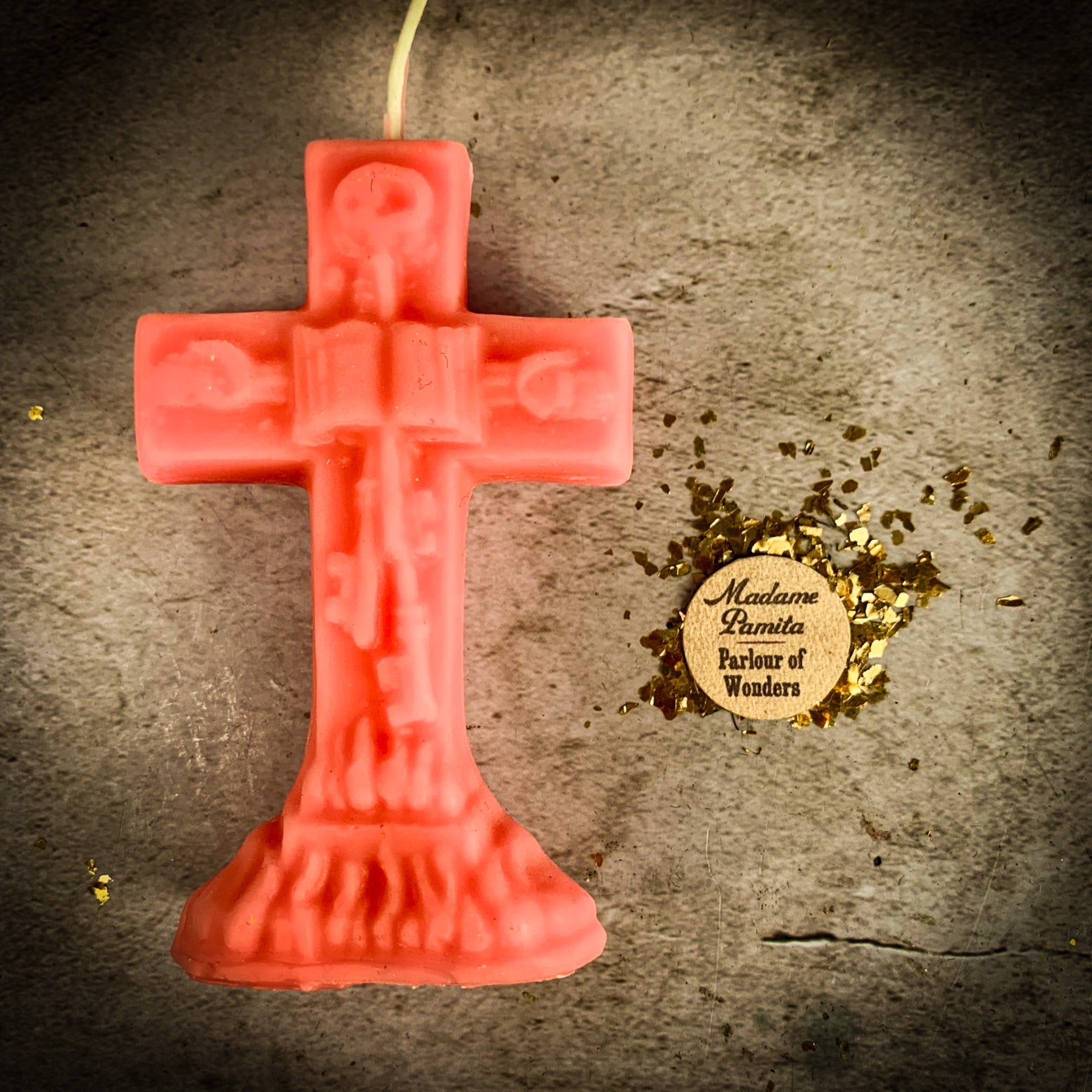 Beeswax Uncrossing Spell Candle - Remove Hexes, Curses & Jinxes