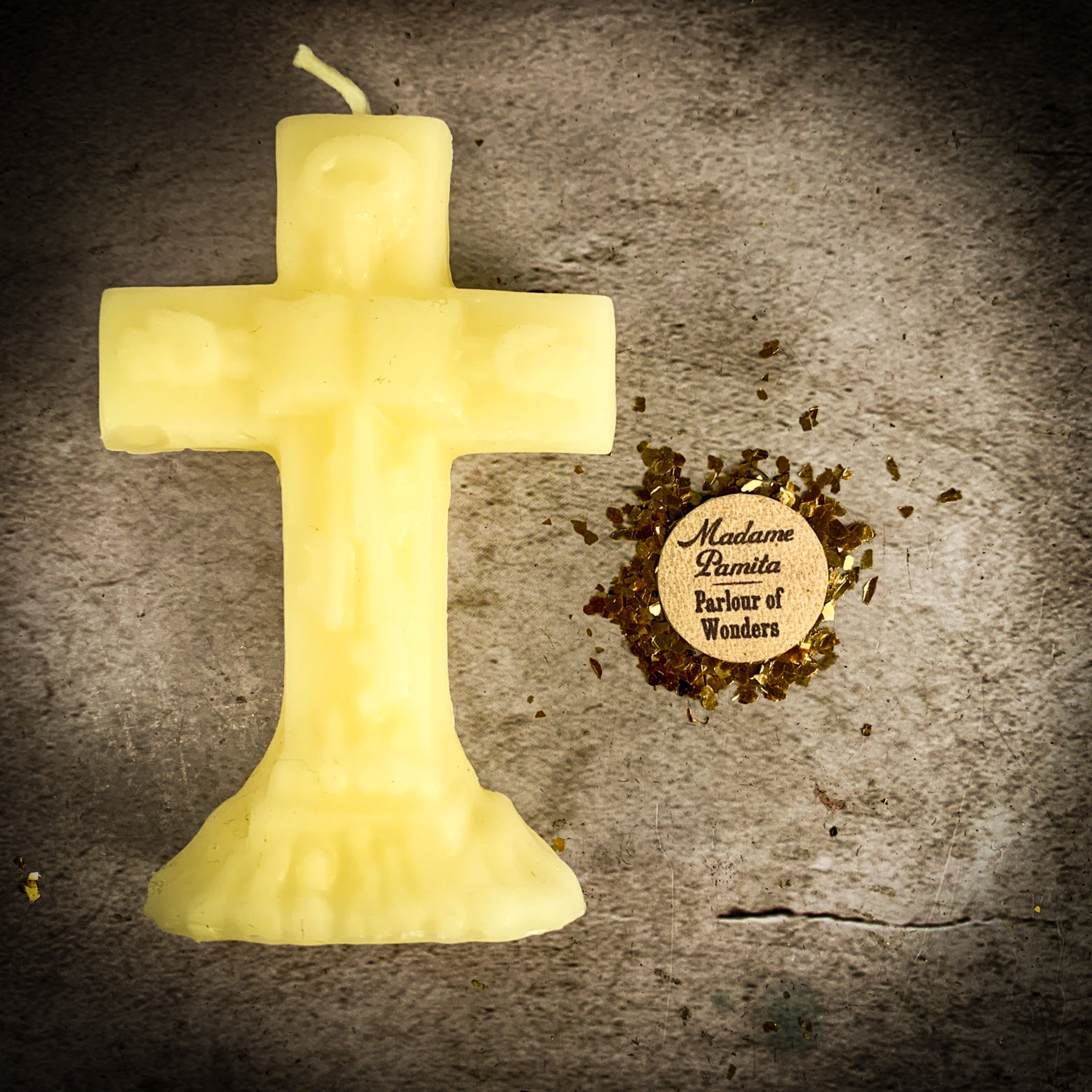 Beeswax Uncrossing Spell Candle - Remove Hexes, Curses & Jinxes