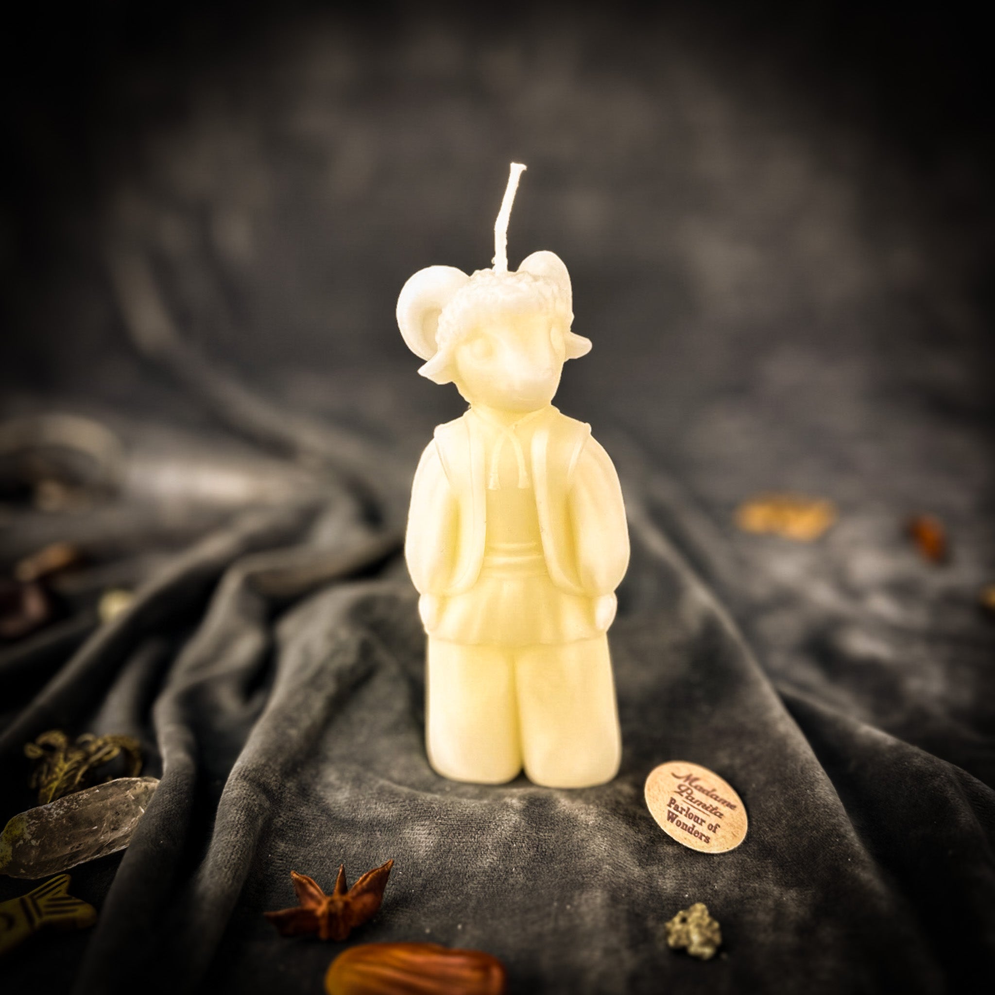 New Year Blessing Goat Candle Spell Kit