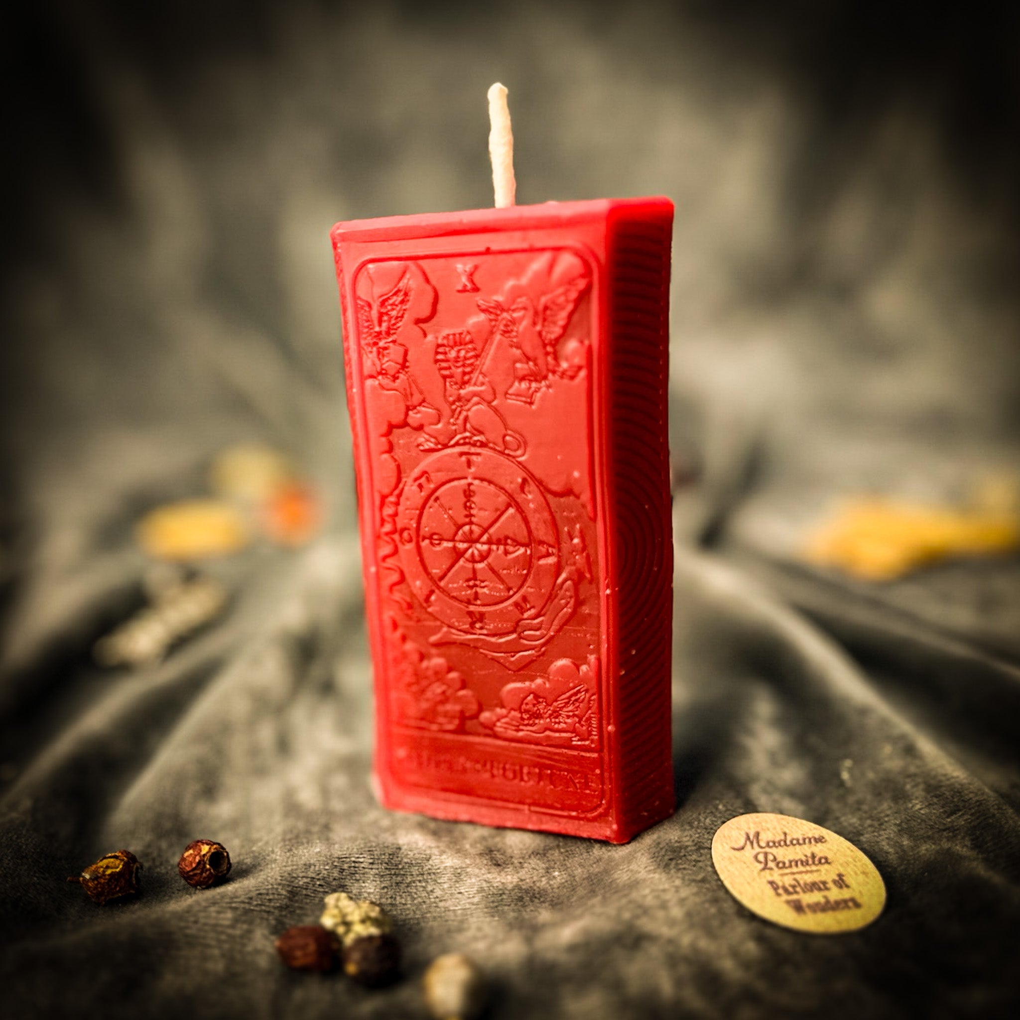 The Wheel of Fortune Candle Spell Kit - Luck & Opportunity Magic
