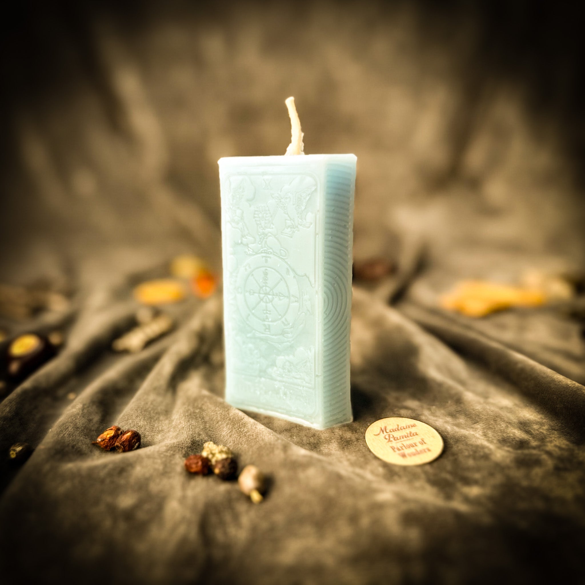 The Wheel of Fortune Candle Spell Kit - Luck & Opportunity Magic