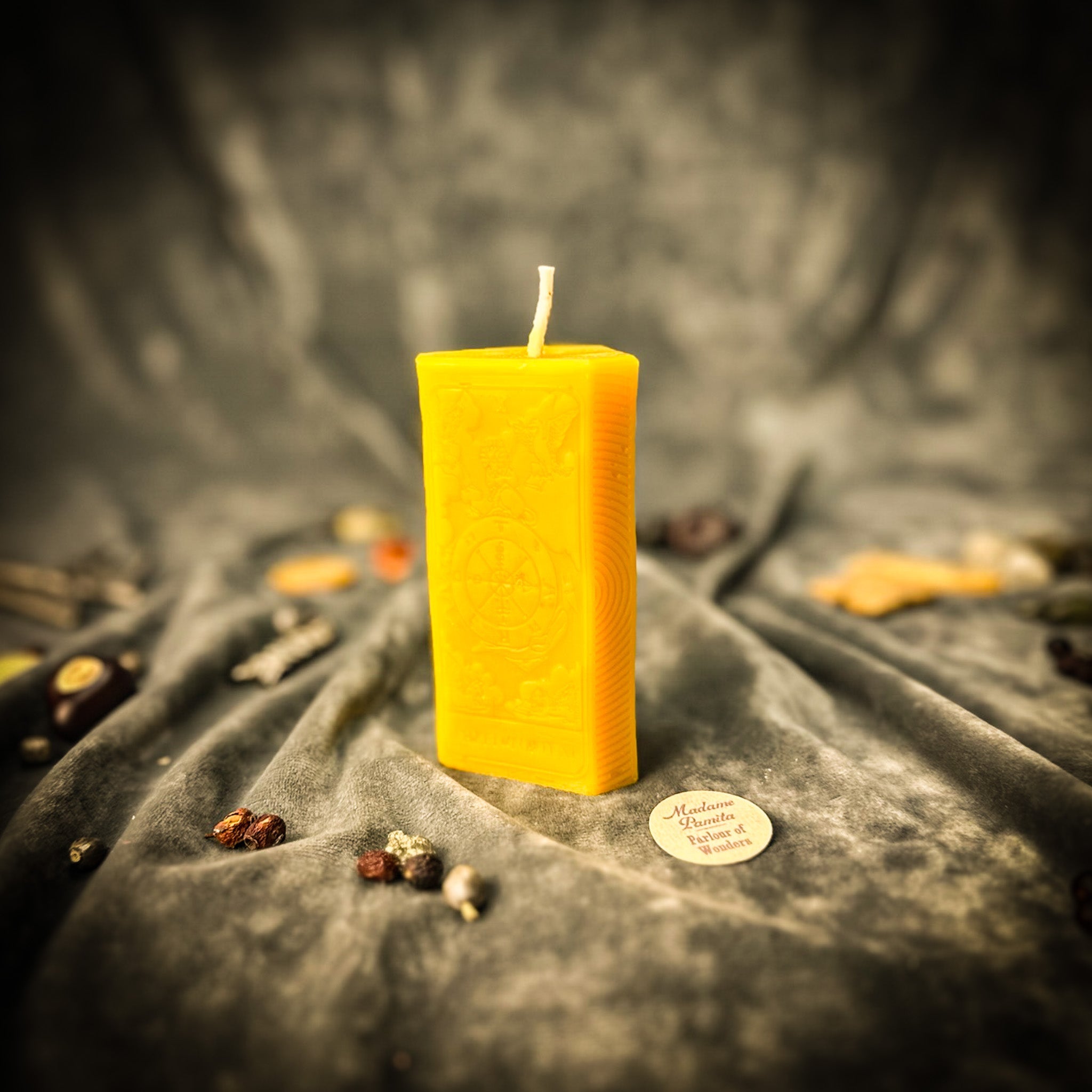 The Wheel of Fortune Candle Spell Kit - Luck & Opportunity Magic