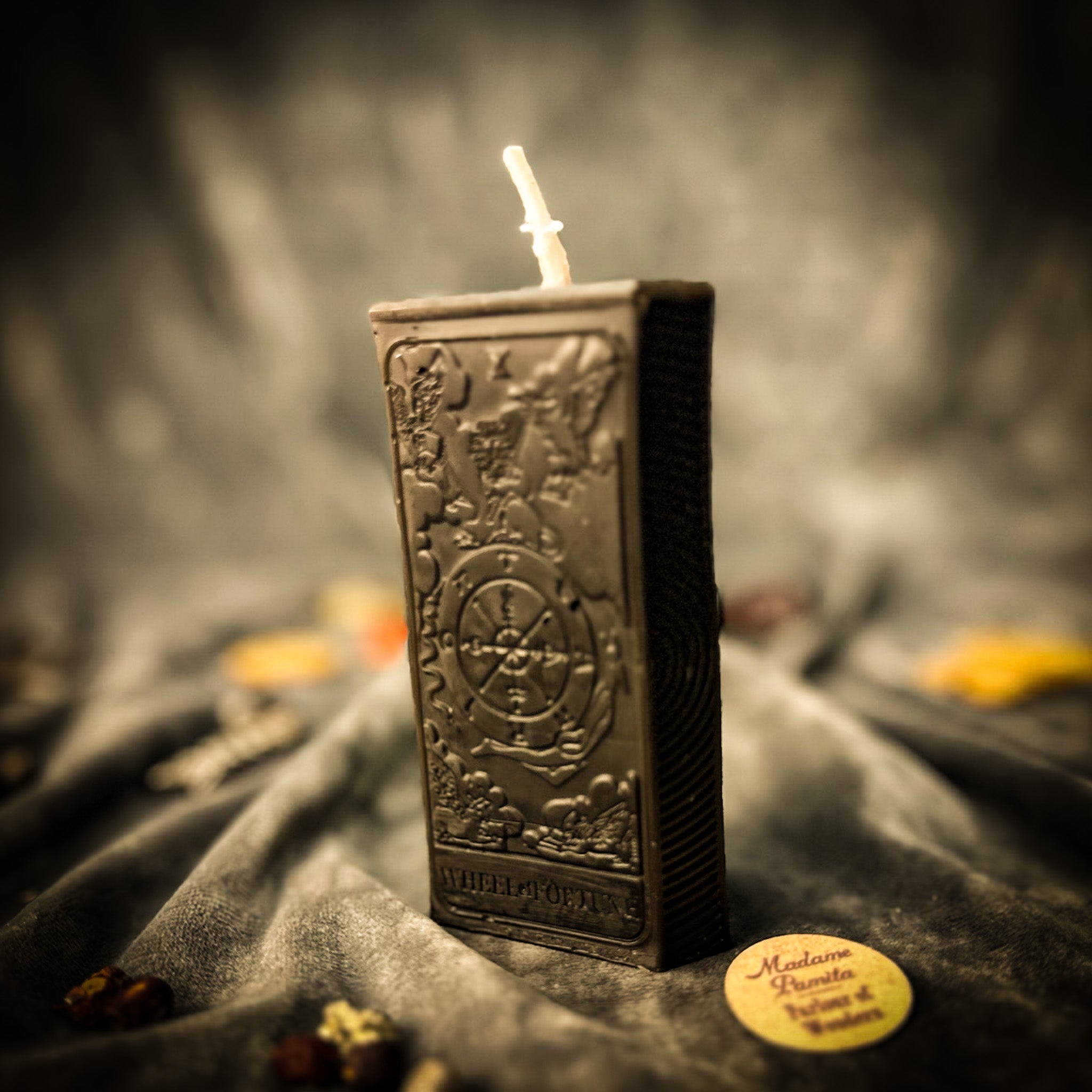 The Wheel of Fortune Candle Spell Kit - Luck & Opportunity Magic