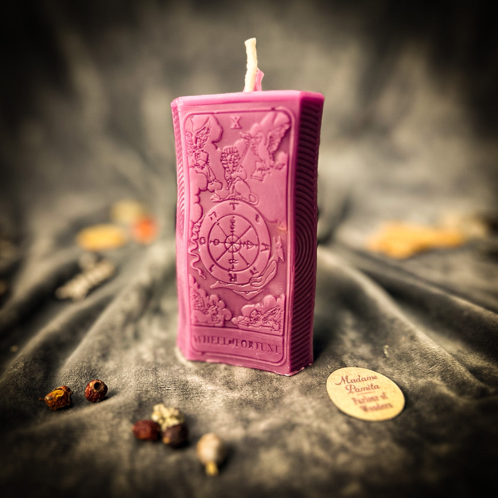 The Wheel of Fortune Candle Spell Kit - Luck & Opportunity Magic