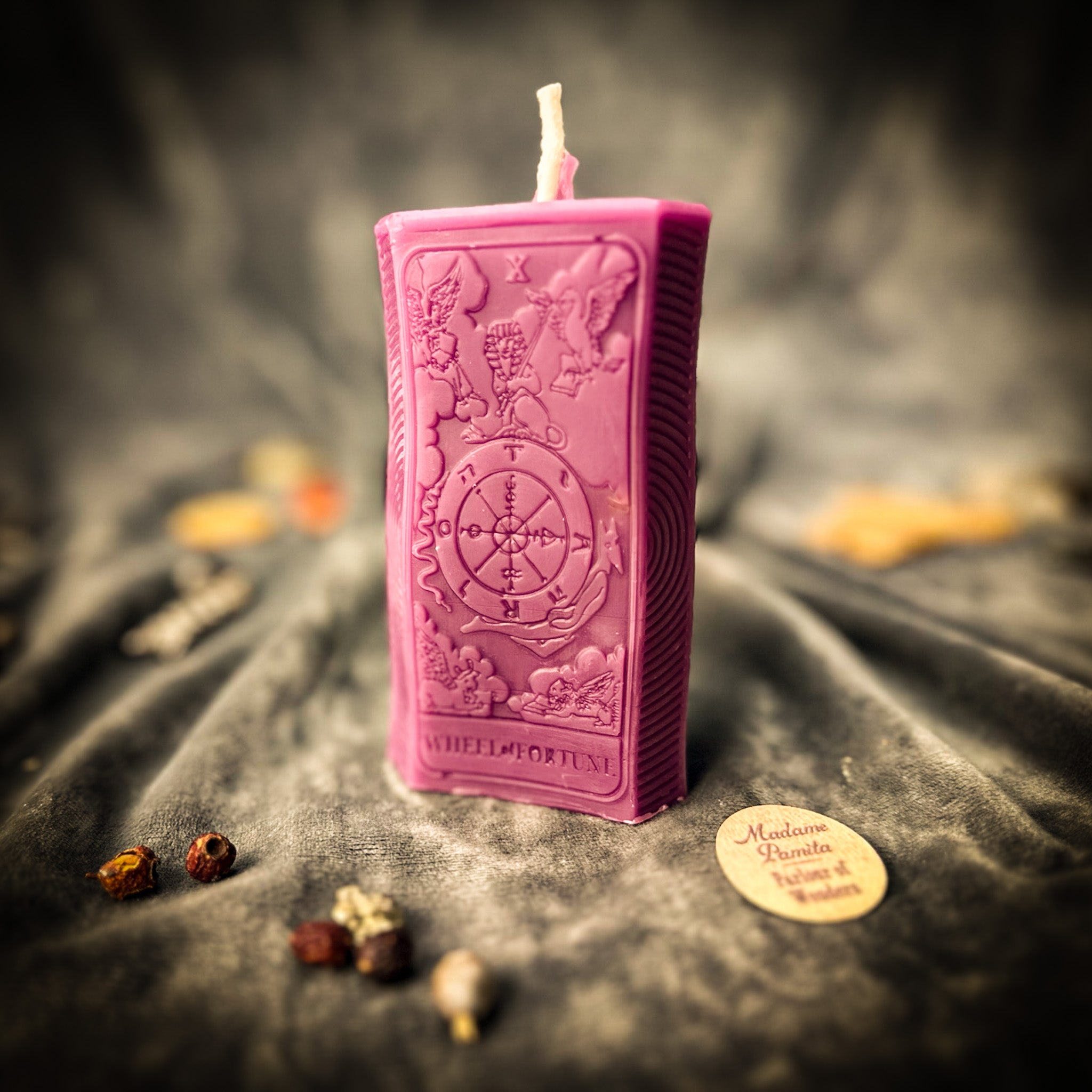 The Wheel of Fortune Candle Spell Kit - Luck & Opportunity Magic