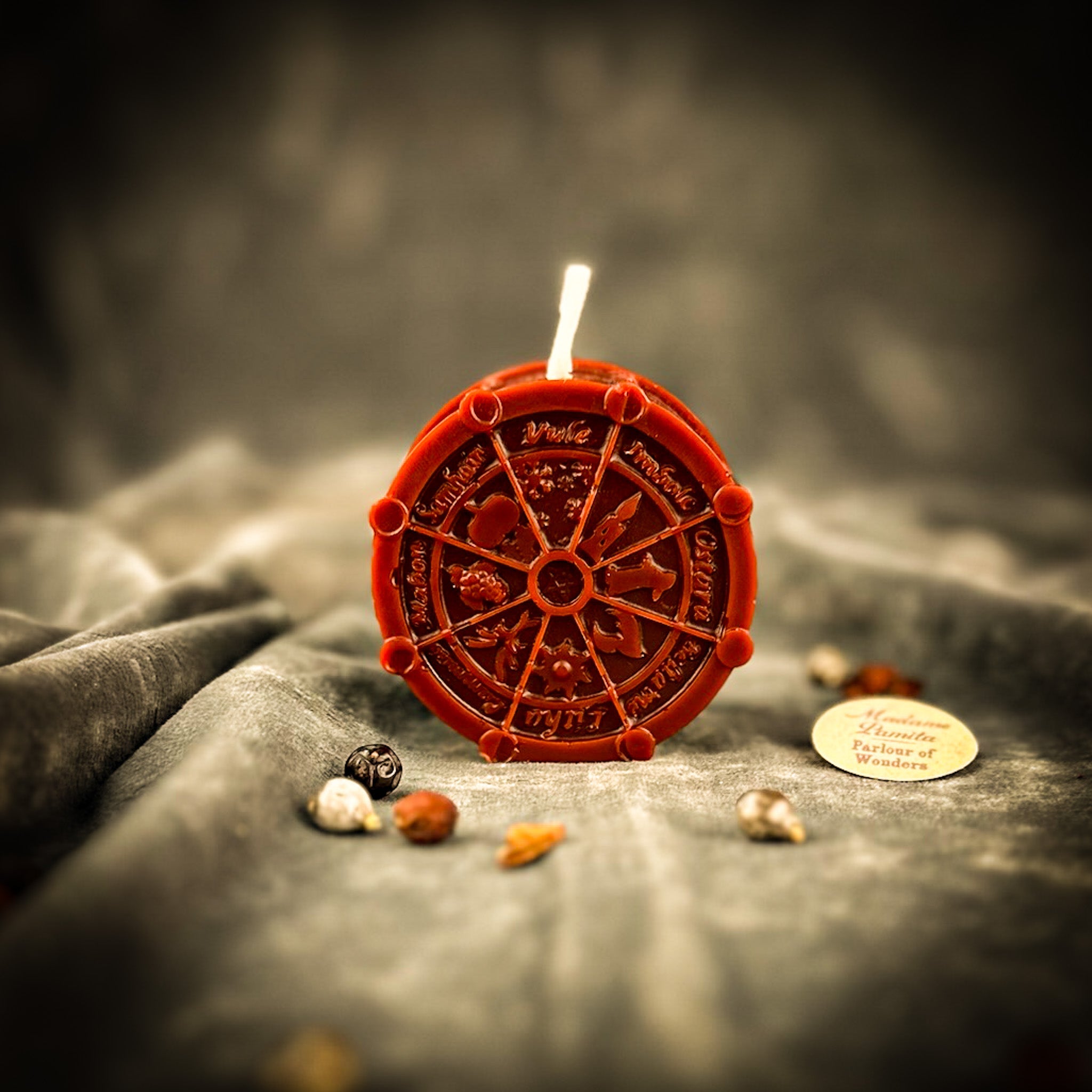 Wheel of the Year Wishes Candle Spell Kit - Sabbat Celebrations & Seasonal Magic