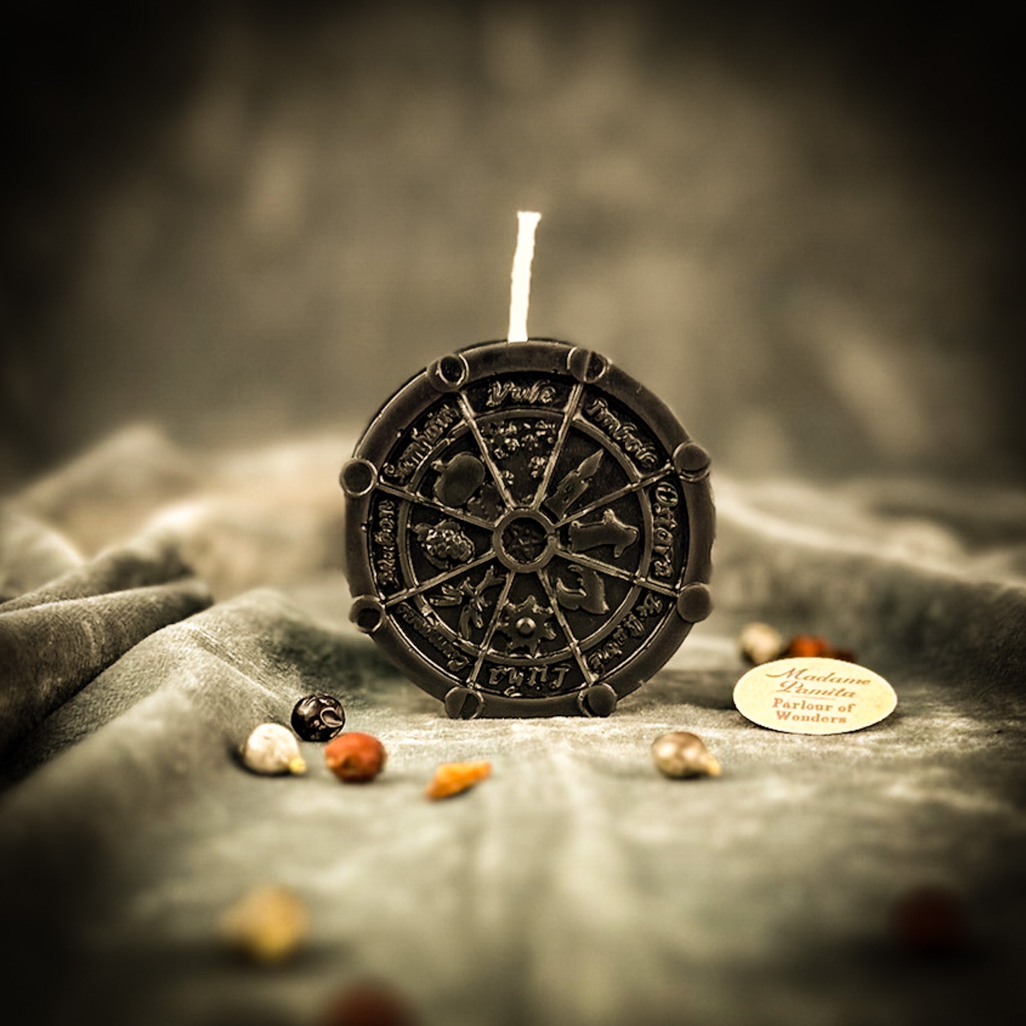 Wheel of the Year Wishes Candle Spell Kit - Sabbat Celebrations & Seasonal Magic