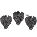 Black Obsidian Dragon Carving Small