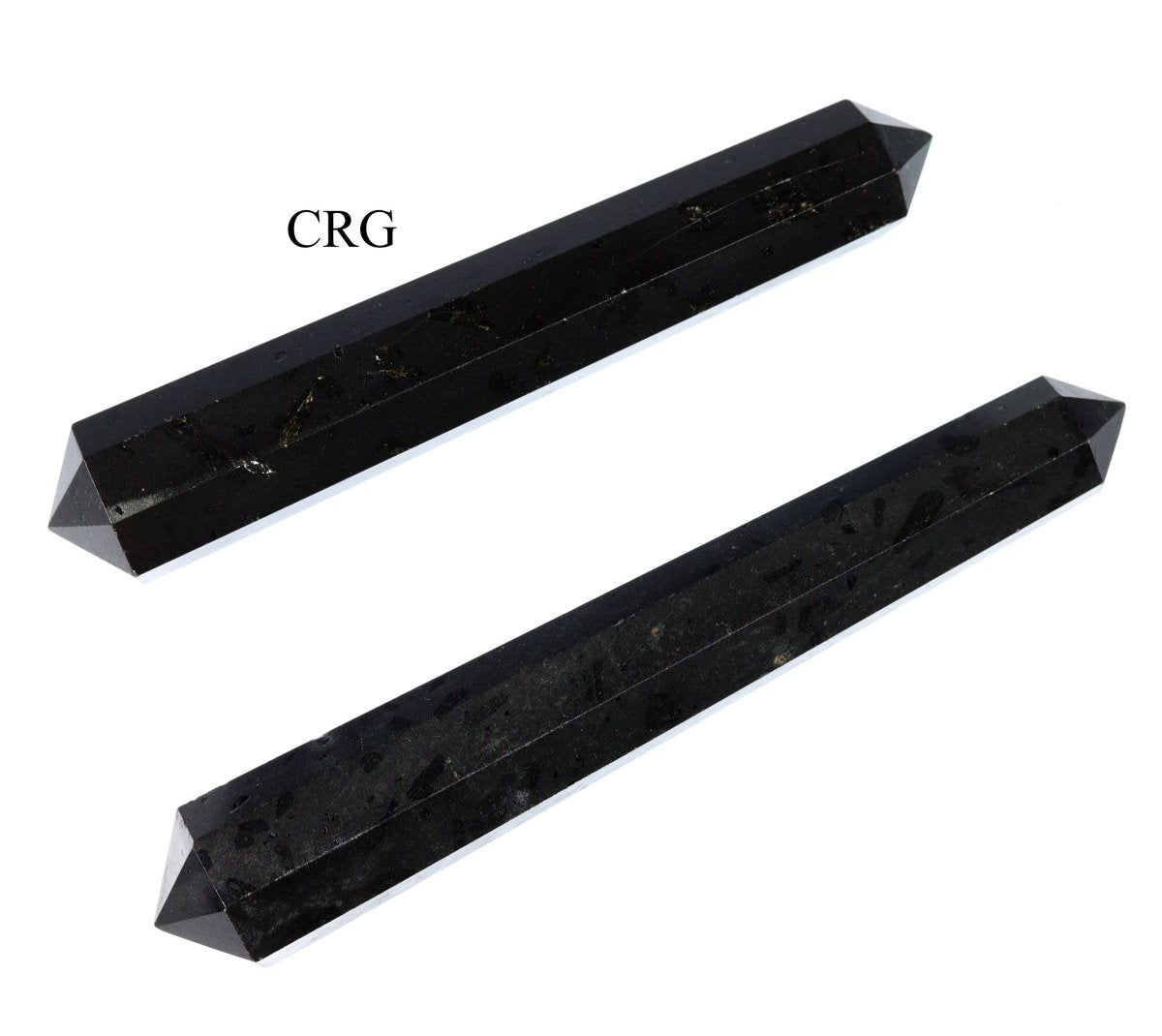 Black Tourmaline Double Terminated Wand (2 Pieces)
