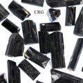 Black Tourmaline Rough (250 Grams) 10 to 40 mm Extra Quality Crystals