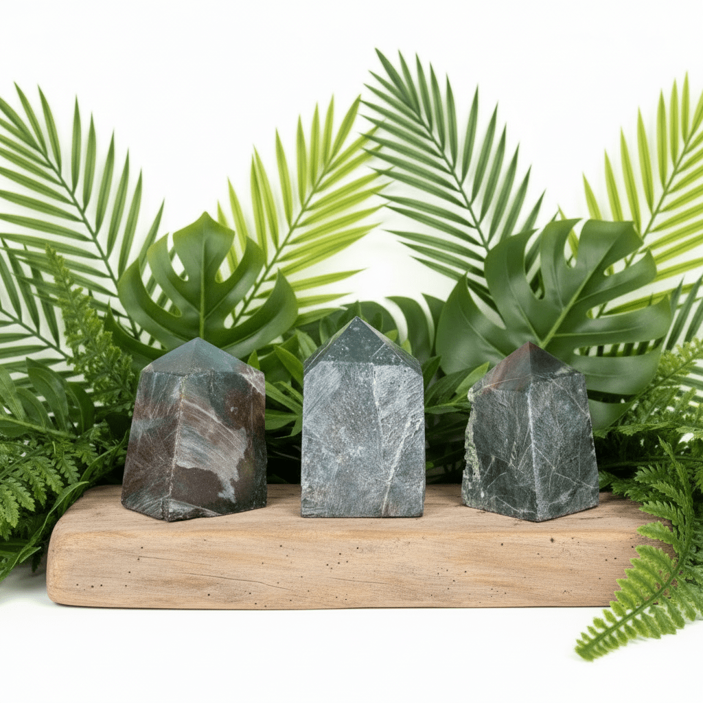 Bloodstone Top Polished Points (1 Kilogram) Size 1.5 to 3 Inches Crystal Gemstone Towers