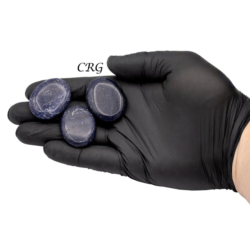 Blue Aventurine Cabochons (75 Grams) Mixed Sizes Bulk Wholesale Lot