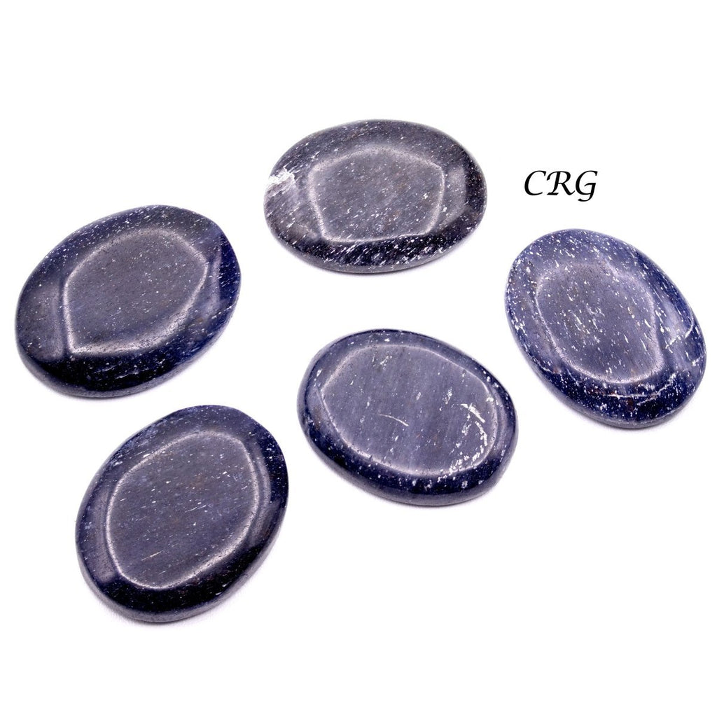 Blue Aventurine Cabochons (75 Grams) Mixed Sizes Bulk Wholesale Lot