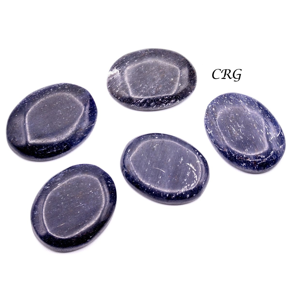 Blue Aventurine Cabochons (75 Grams) Mixed Sizes Bulk Wholesale Lot