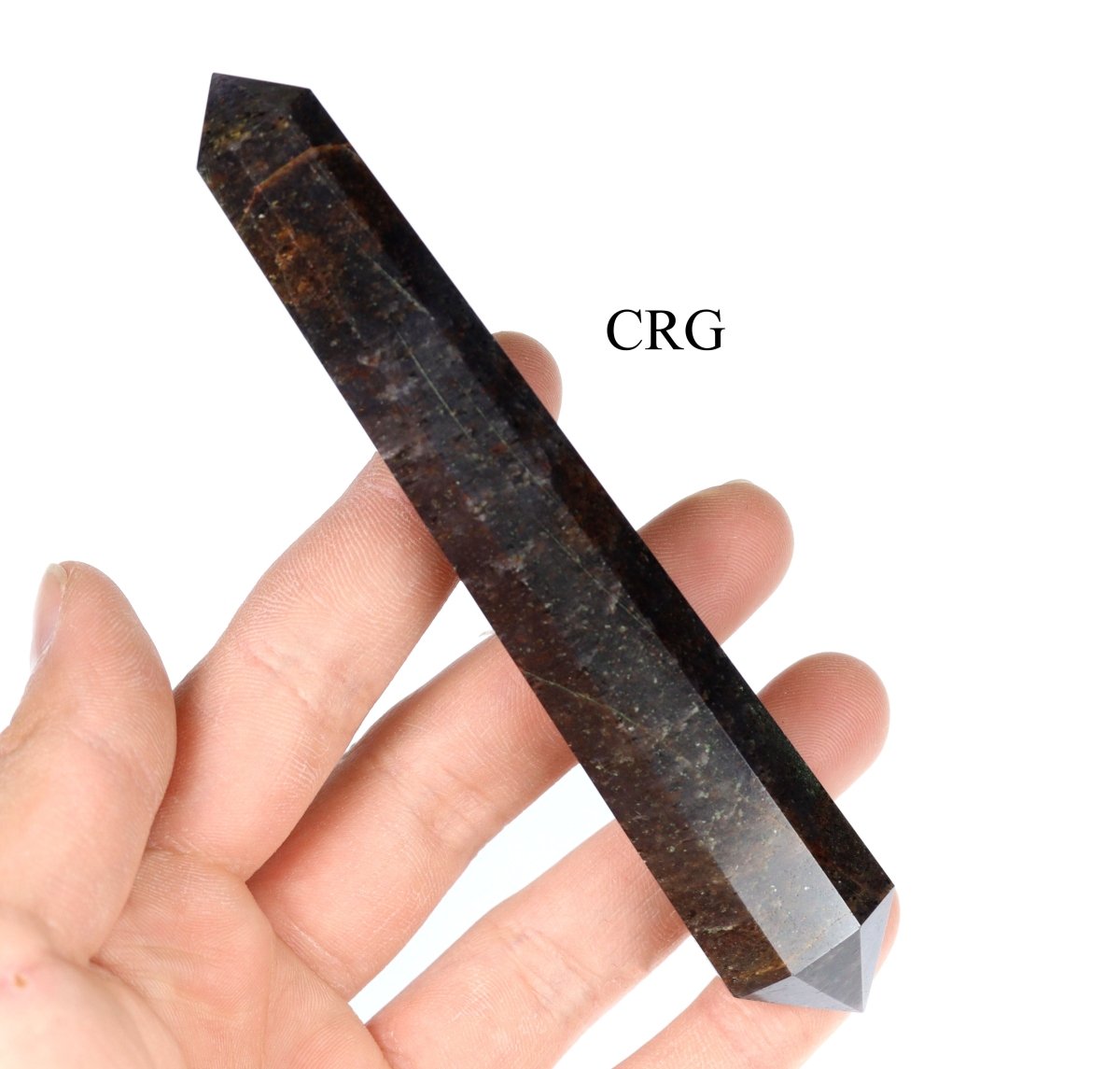 Blue Aventurine Double Pointed Wand (1 Piece) Size 3 to 5 Inches 8-Sided Crystal Gemstone