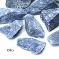 Blue Quartz Rough Pieces (Size 1 To 2 Inches) Wholesale Raw Crystals Minerals Gemstones