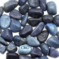 Blue Quartz Tumbled Pieces (Size 30 to 40 mm) Crystals Minerals Gemstones