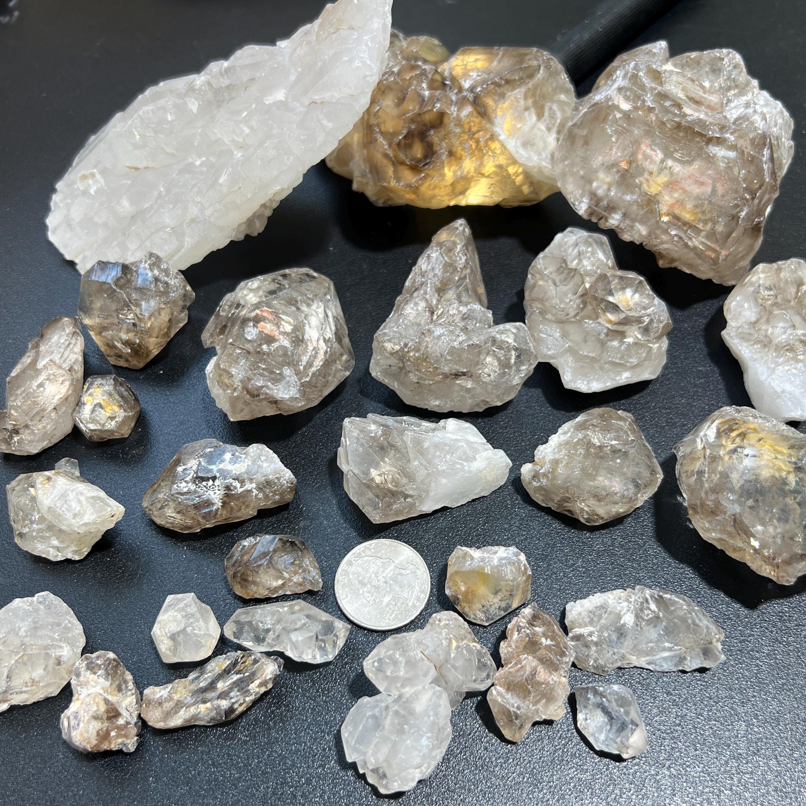 Elestial Alligator Quartz Crystal Clusters Rough Raw Wholesale
