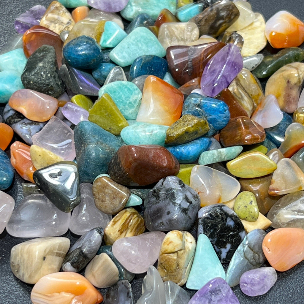 Extra Quality Premium Small Tumbled Stone Mix (By The Ounce Or Pound)