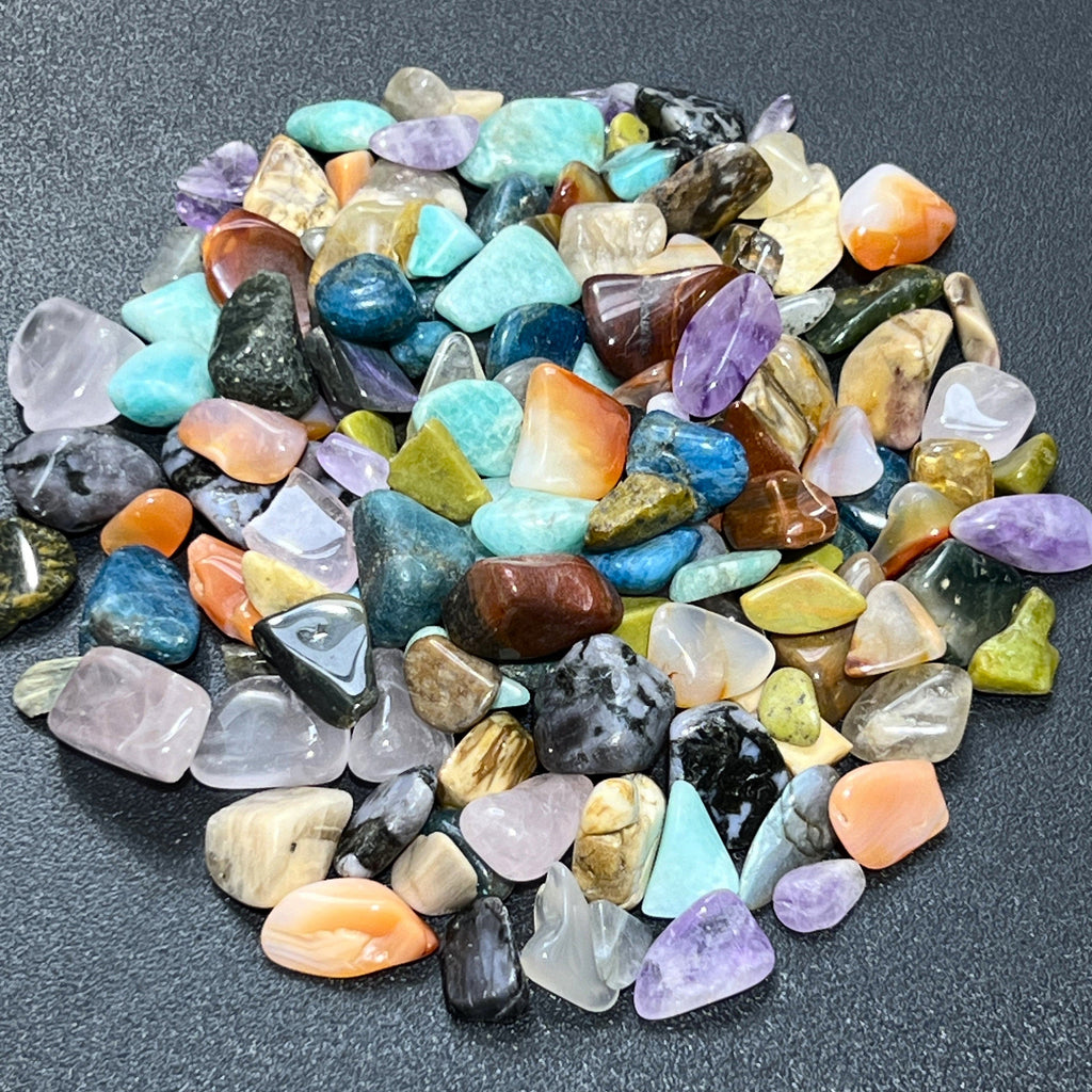 Extra Quality Premium Small Tumbled Stone Mix (By The Ounce Or Pound)