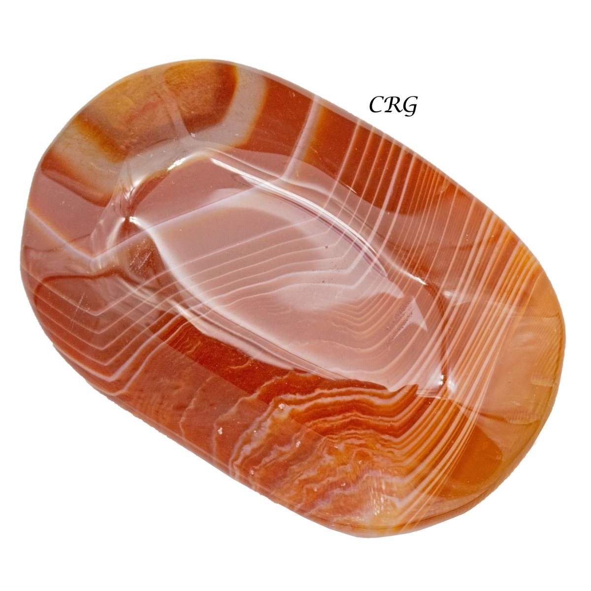Carnelian Agate Gallet Palm Stones (1 Pound) Size 2 Inches Crystal Worry/Pocket Stone