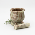 Carved Onyx Mortar and Pestle (1 Piece)