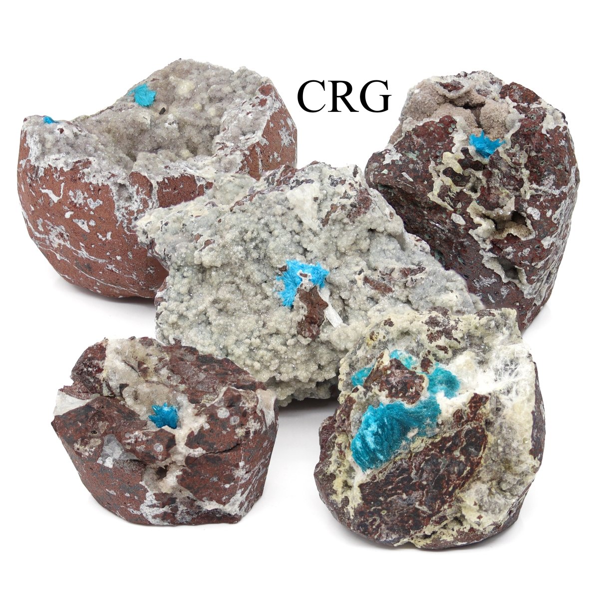 Cavansite Natural Specimen on Matrix (1 Pound) Size 1.5 to 3 Inches Crystal Gemstone Mineral