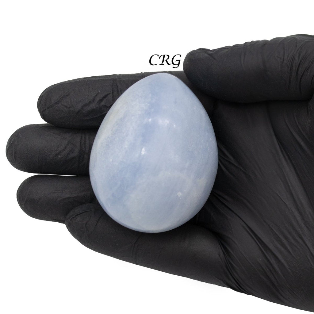 Celestite Eggs (1 Kilogram) Size 55 mm Polished Crystal Gemstone Shape