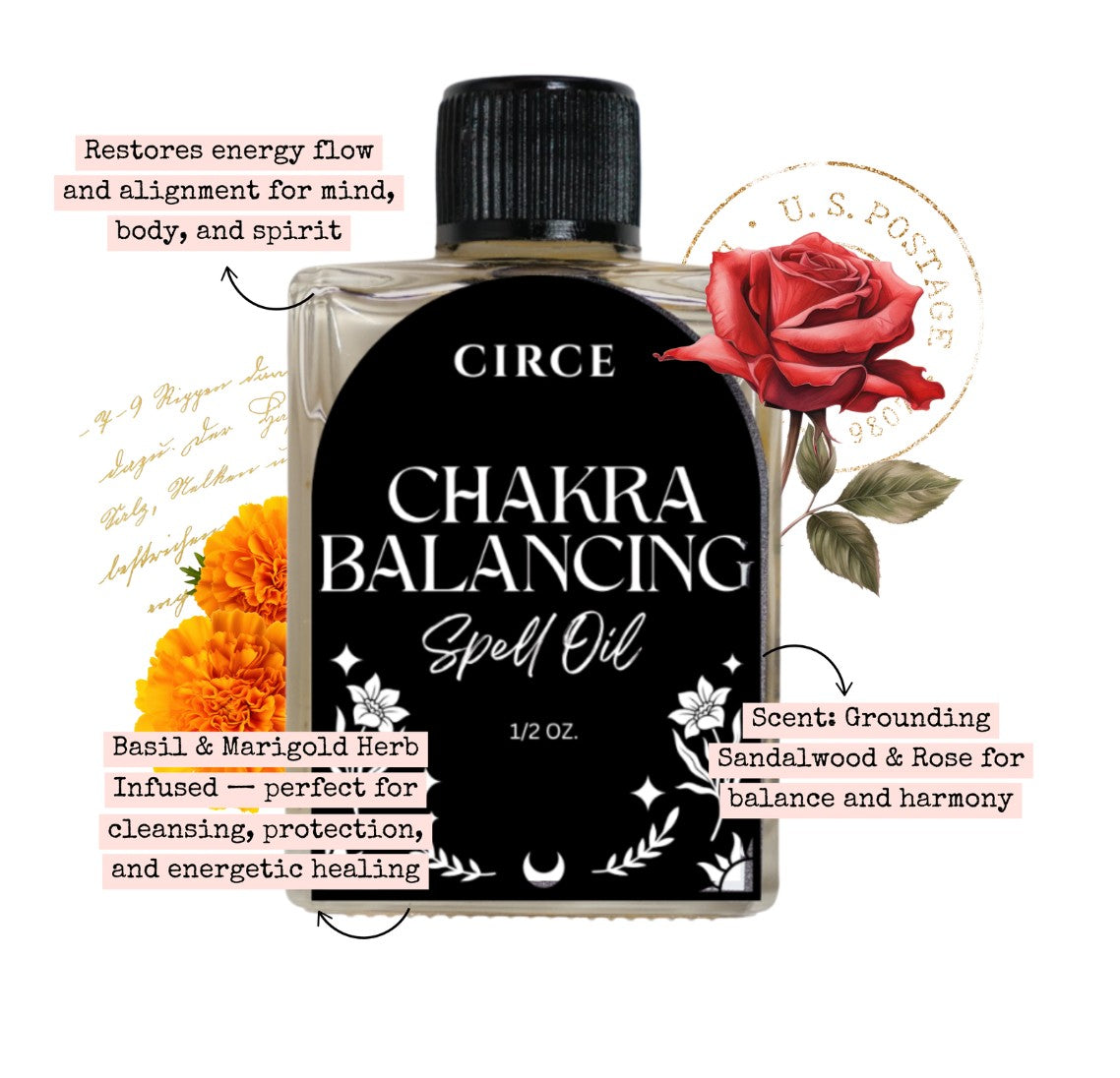 Chakra Balancing Oil — Energy Alignment Ritual