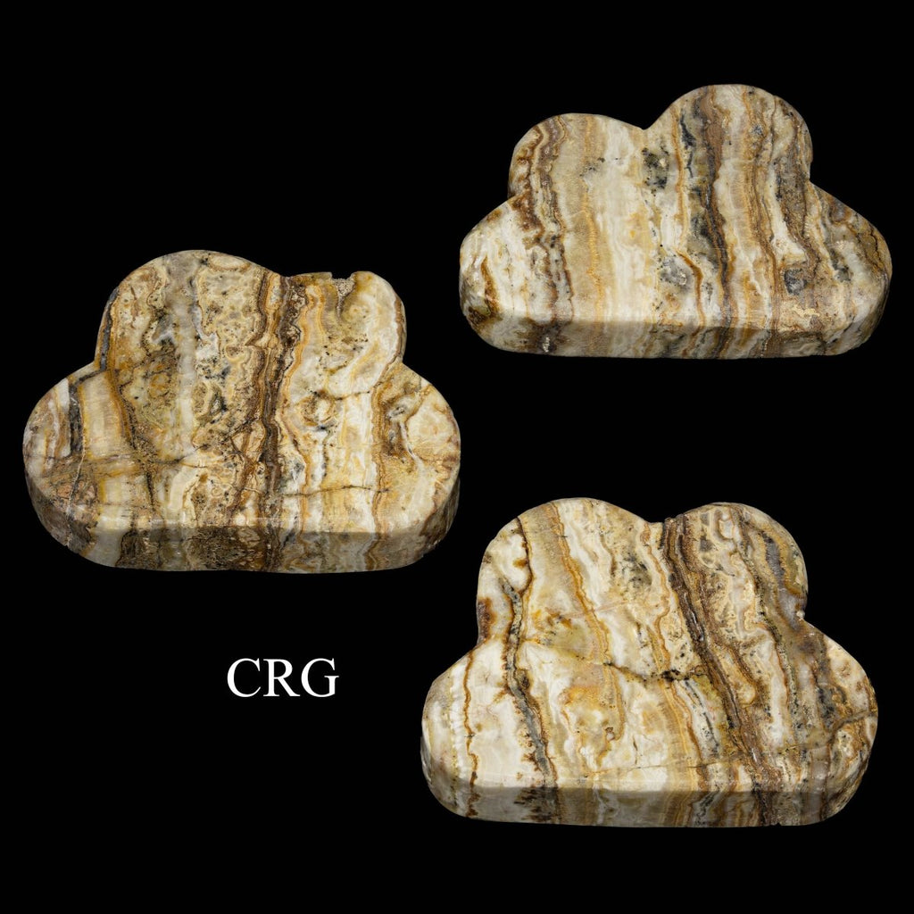 Chocolate Calcite Clouds (1 Kilogram) Size 1.5 to 3.5 Inches Bulk Wholesale Lot Polished Gemstones