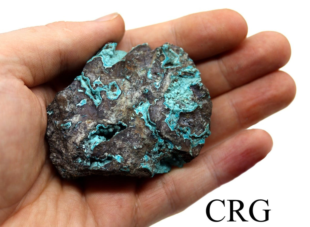 Rough Chrysocolla Druzy (1 Piece) Size 30 to 75 mm Crystal Gemstone Mineral