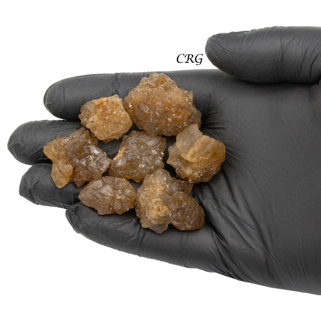 Citrine Cluster from Morocco (Size 1 to 1.5 Inches) Natural Crystal Gemstones