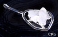 Crystal Quartz Cluster Pendant with Silver Plating (1 To 1.5 Inches) (1 Piece)