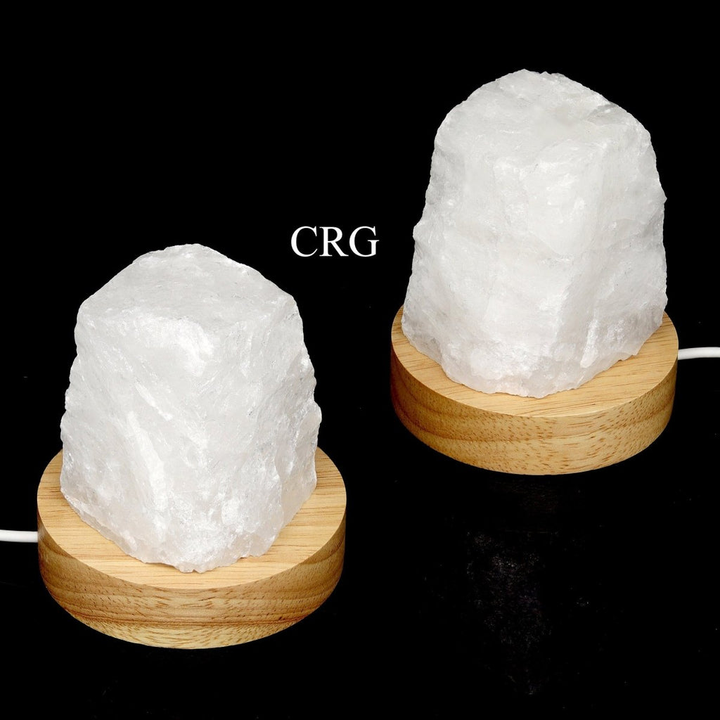 Clear Quartz Rough Lamp Size 2.5 to 3.5 Inches