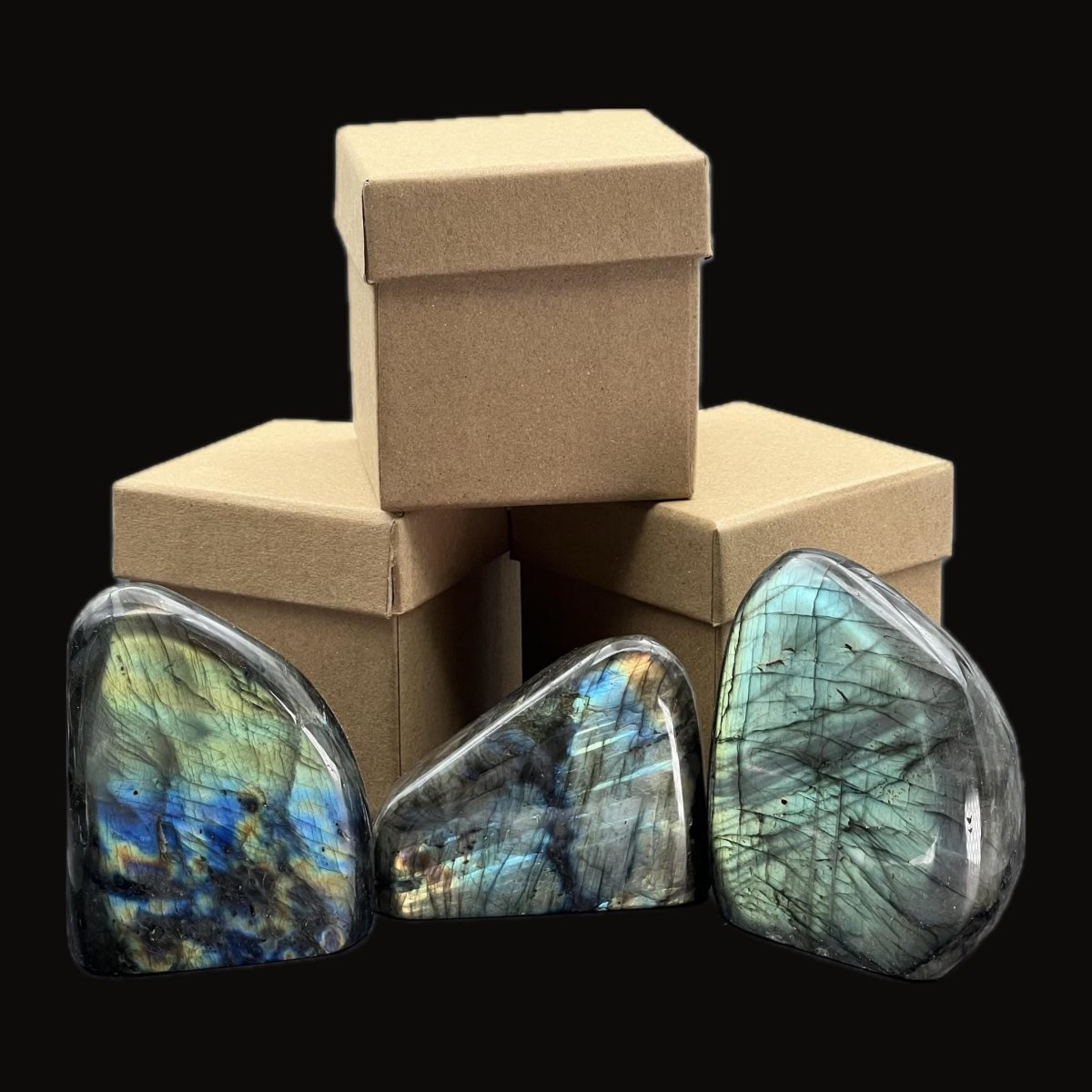 Colorful Labradorite High Flash Gift Boxed Special