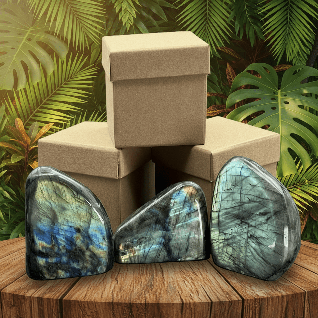 Colorful Labradorite High Flash Gift Boxed Special