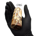 Conglomerate Jasper Freeform Boulder (1 Piece) Size 3 to 5 Inches Standing Crystal Gemstone Decor