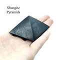 35 Piece Flat - Shungite Pyramid / 25-30mm AVG