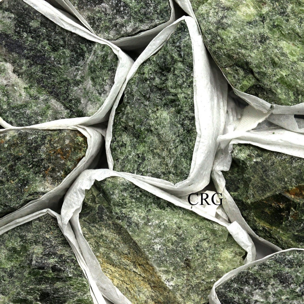 Diopside Rough Medium Flat (1 Flat) Size 1 to 2 Inches Bulk Wholesale Lot Crystal Minerals