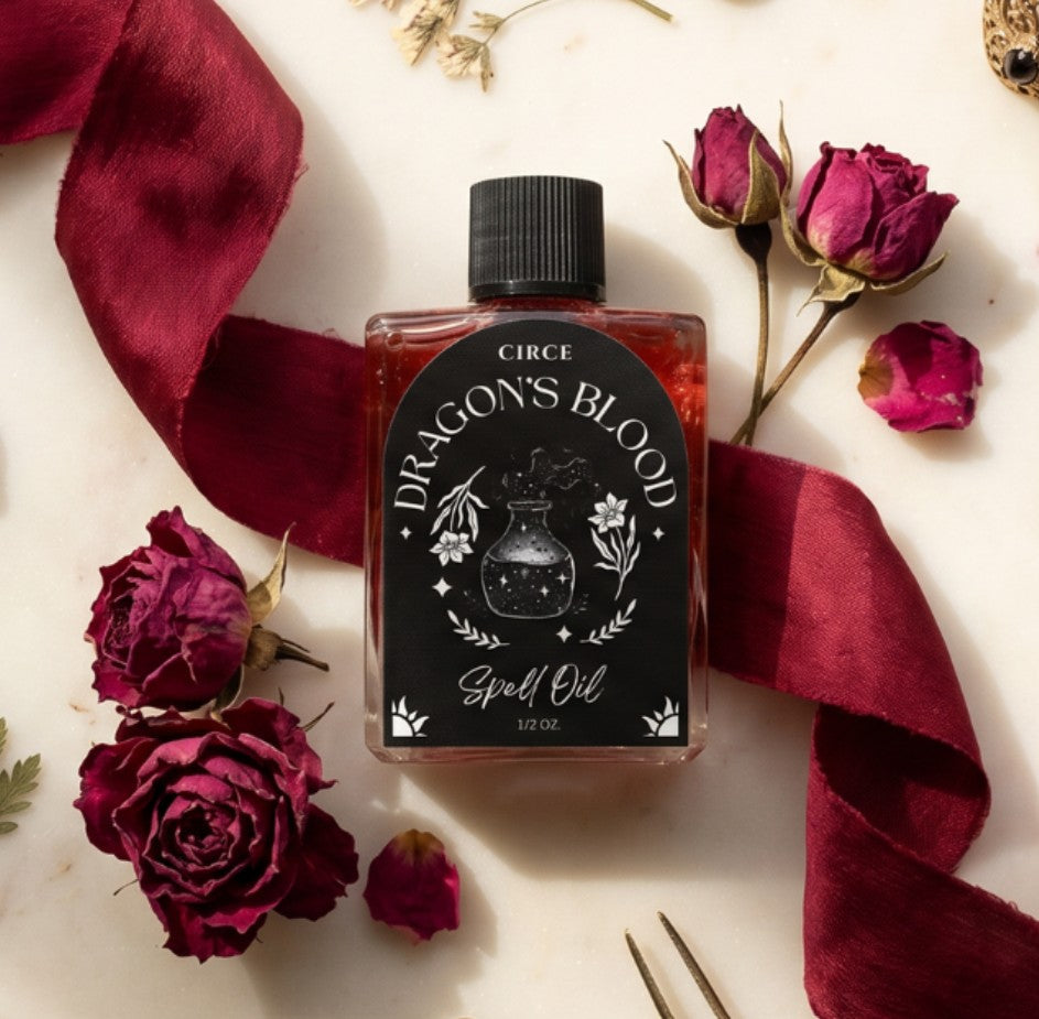 Dragon's Blood Ritual Oil — Protection & Power