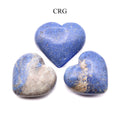 Dumortierite Heart (30-45 mm) (1 Pc) Blue Polished Crystal Gemstone