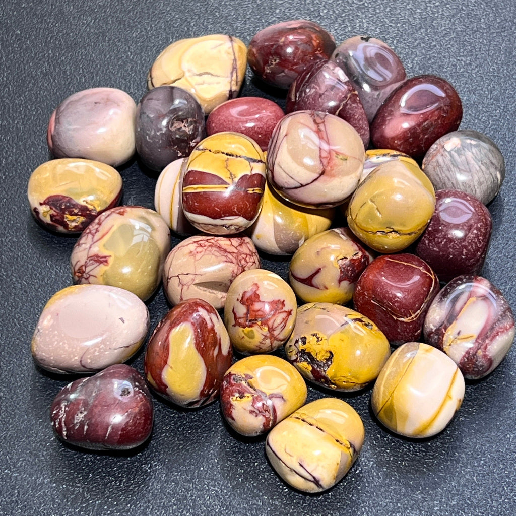 Australian Mookaite Jasper Tumbled Stones Mineral (By The Piece or Pound)