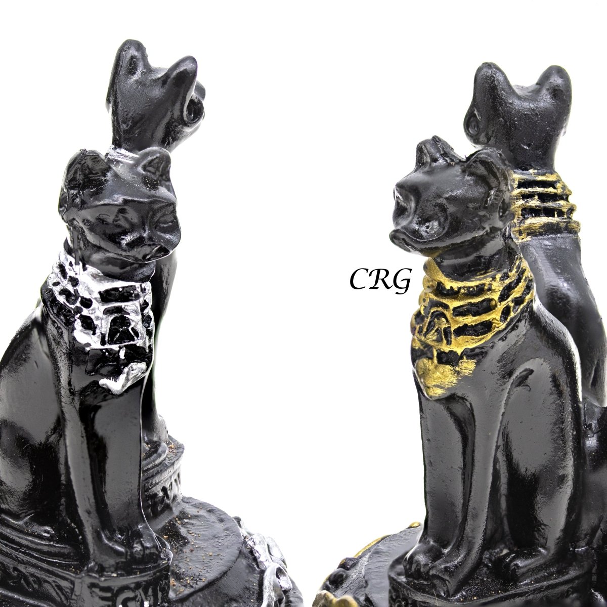 Egyptian Sphynx Sphere Holder Set of 2