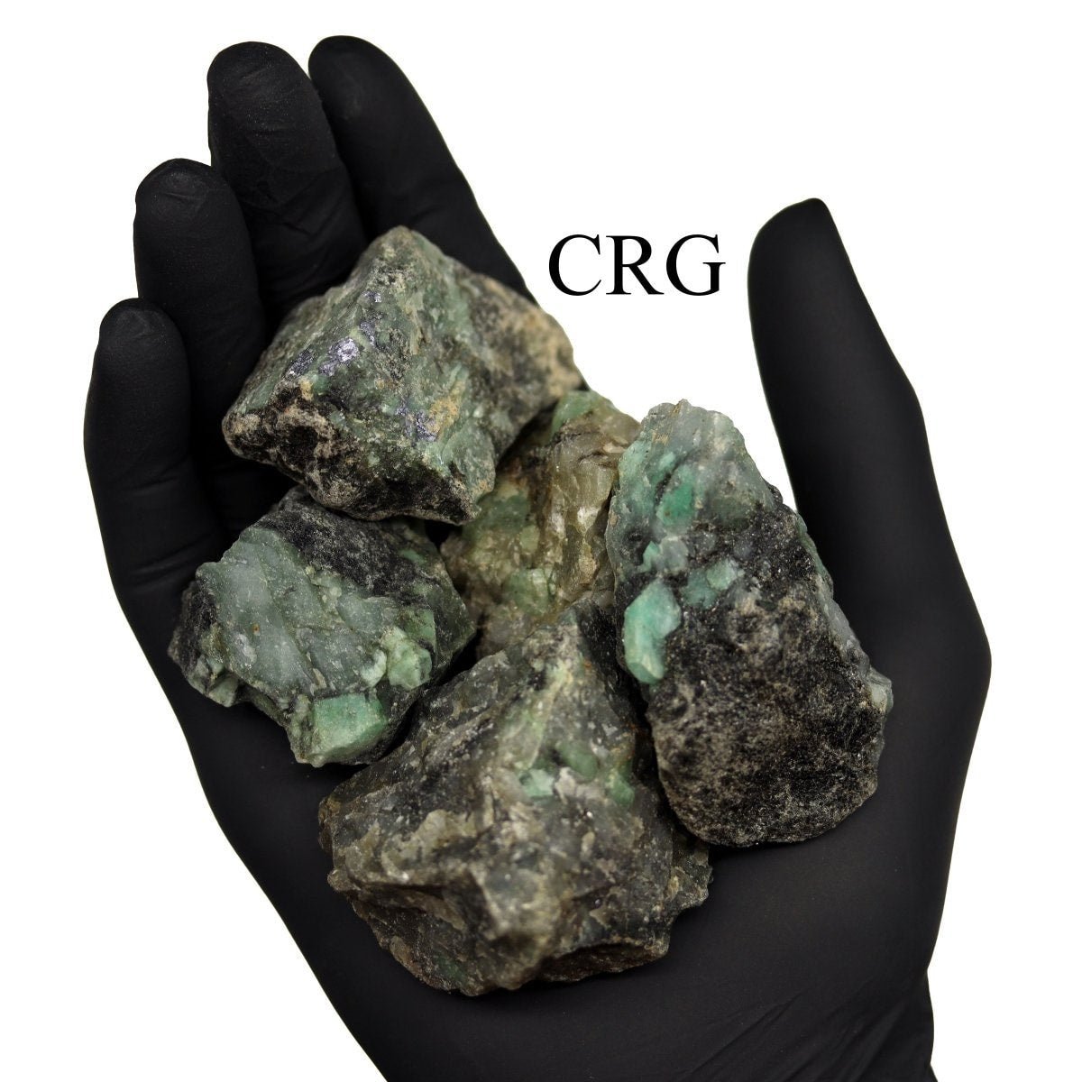 Emerald Large Rough (1.5 To 3 Inches) Bulk Wholesale Lot Raw Crystals Minerals Gemstones