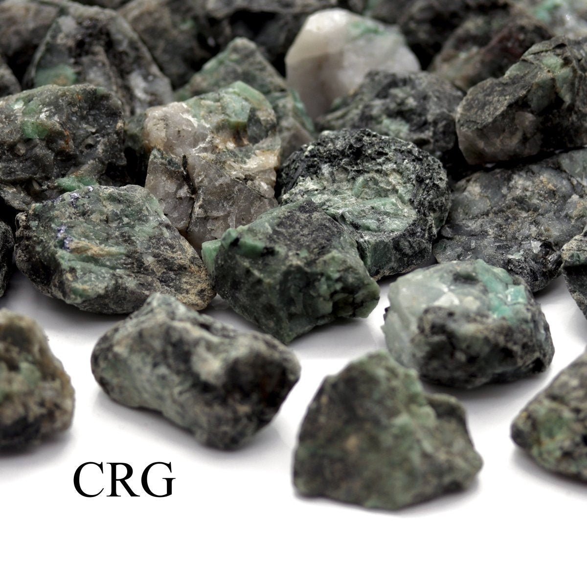Emerald Large Rough (1.5 To 3 Inches) Bulk Wholesale Lot Raw Crystals Minerals Gemstones