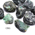 Emerald Rough (1 To 1.5 Inches) Bulk Wholesale Lot Raw Crystals Minerals Gemstones