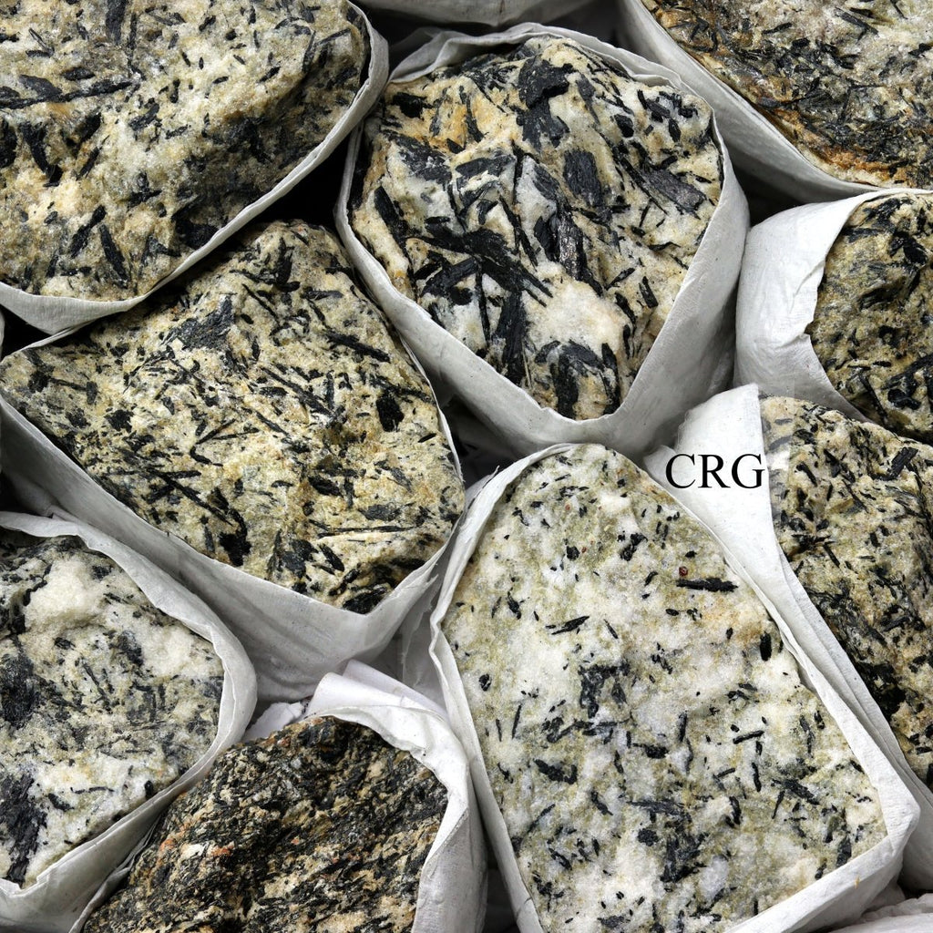 Epidote Rough Medium Flat (1 Flat) Size 1 to 2 Inches Bulk Wholesale Lot Crystal Minerals